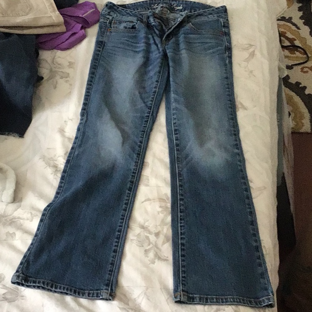 American eagle bell bottom jeans
